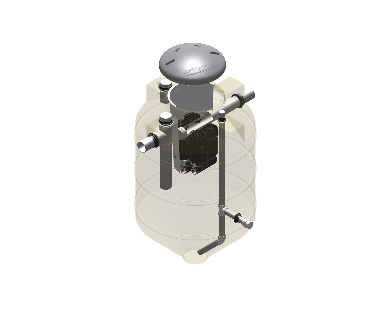 Biodigestor Vertical