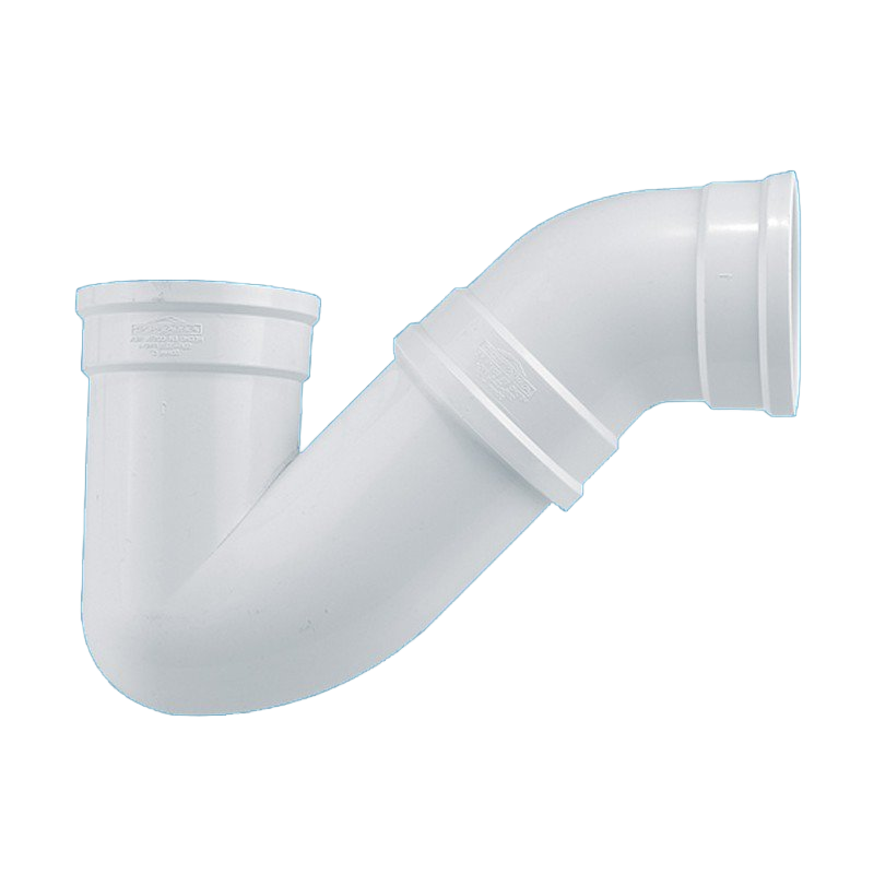 Sifón Terminal 135° PVC DWV